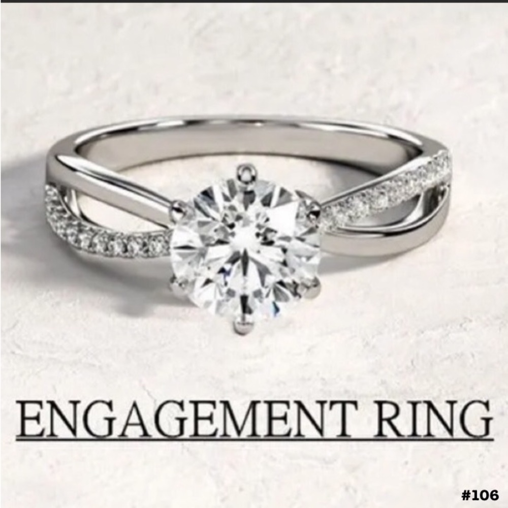 👩🏼‍🎤Elegant Engagement Ring - Picture 5 of 8